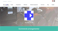 Desktop Screenshot of conex.dk