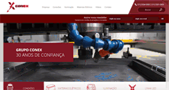 Desktop Screenshot of conex.ind.br
