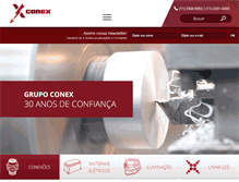 Tablet Screenshot of conex.ind.br
