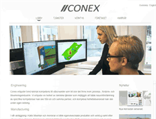 Tablet Screenshot of conex.se