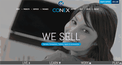 Desktop Screenshot of conex.co.nz