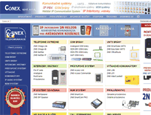 Tablet Screenshot of conex.sk